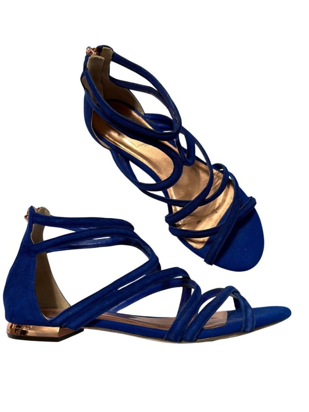 Ted Baker London Blue Gladiator Sandals